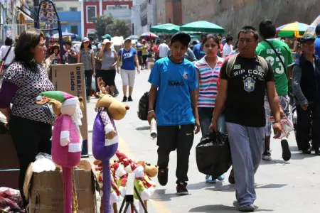 Desde hoy queda prohibido comercio ambulatorio en Mesa Redonda y Mercado Central