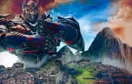 Optimus Prime muestra vías de Cusco utilizadas para filmar la película Transformers