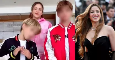Shakira regresa a España para entregar a sus hijos a Gerard Piqué.