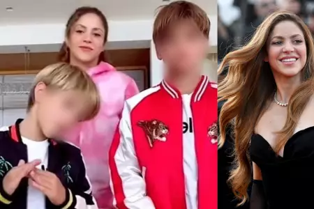 Shakira regresa a Espaa para entregar a sus hijos a Gerard Piqu.