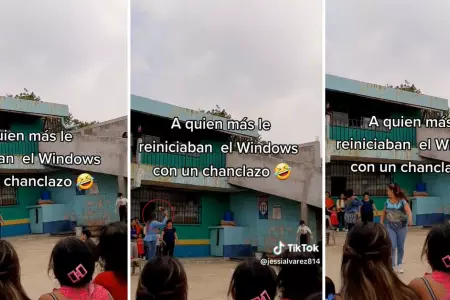 Madres demuestran su tenaz puntera con la sandalia.