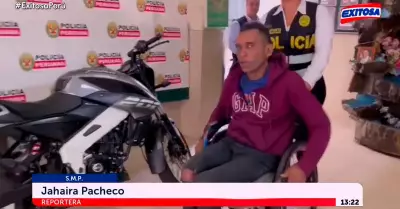 Venezolano en silla de ruedas roba en SMP.