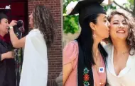 "Nos graduamos de Harvard mam!": Joven se muestra agradecida con su mam en su graduacin