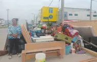 Nuevo Chimbote: Mujer duerme en la calle tras ser desalojada de la vivienda que alquilaba