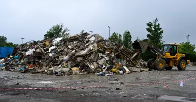Barro y desolaci�n en el norte de Italia tras inundaciones
