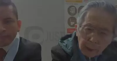 Reaparece expresidente Alberto Fujimori