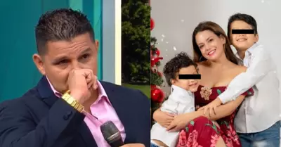 Nestor Villanueva llora por apellido de sus hijos