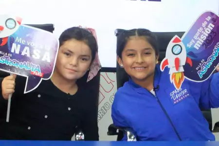 Un grupo de niñas peruanas visitarán la NASA.
