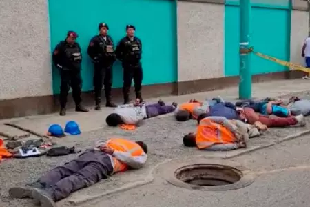 Liberan a siete 'roba cables' capturados por la Polica.