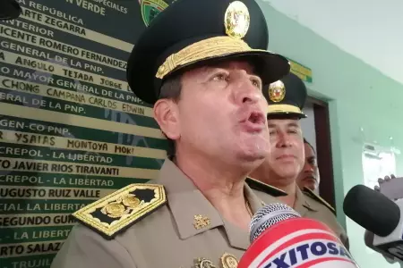 General PNP asegura que ndice delictivo ha disminuido con llegada de DINOES
