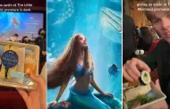 "Ariel se quedó sin amigos": Joven en shock por el menú de un avant premiere de 'La Sirenita'