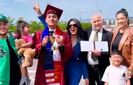 Hermanas Soifer felices por la graduación de su hermano en EE.UU: "Te amo, mi amor"