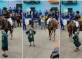 Abuelita baila huaino en aniversario de Aquia