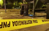 UDEX realiza investigaciones sobre explosin en quiosco de la avenida Paseo de los Hroes Navales