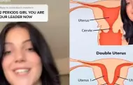 Sorprendente! Modelo estadounidense confiesa que tiene dos teros y doble menstruacin