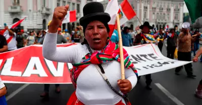 Anuncian tercera marcha hacia Lima.