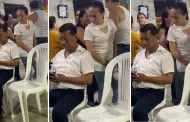 ¡In fraganti! Hombre fue espiado por su pareja mientras chateaba en su celular