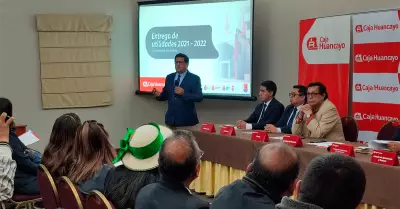 Caja Huancayo entregar S/26 millones a la Municipalidad