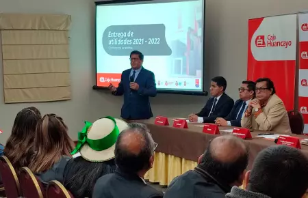 Caja Huancayo entregará S/26 millones a la Municipalidad