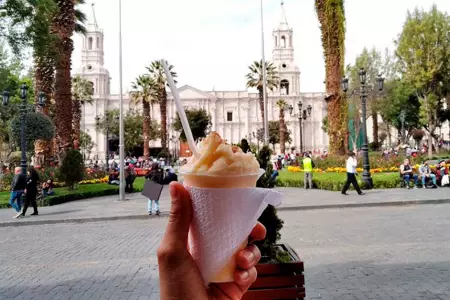 Queso helado, Arequipa.