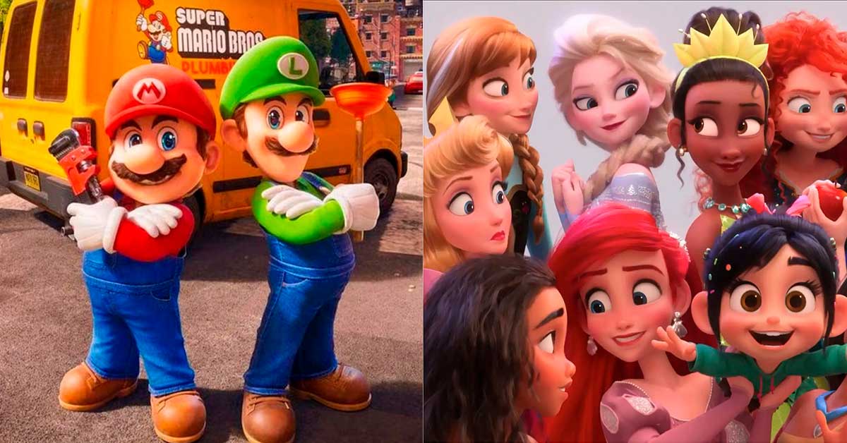 Super Mario Bros' está a un paso de ser la película animada más