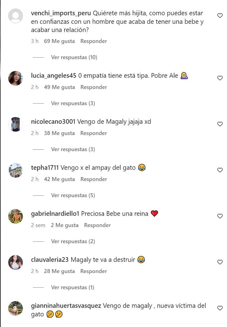Atacan en redes a Gianella Rázuri por gato Cuba