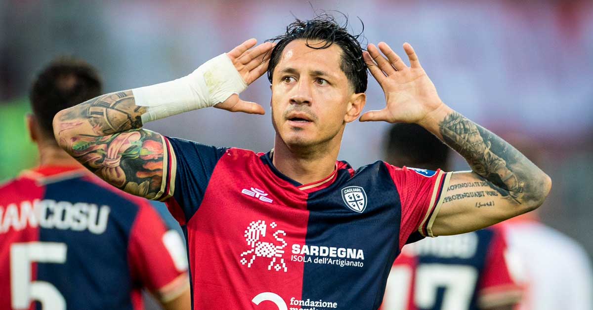 ¡Queda Una Final! Gianluca Lapadula Anotó En El Empate Del Cagliari 1-1 ...