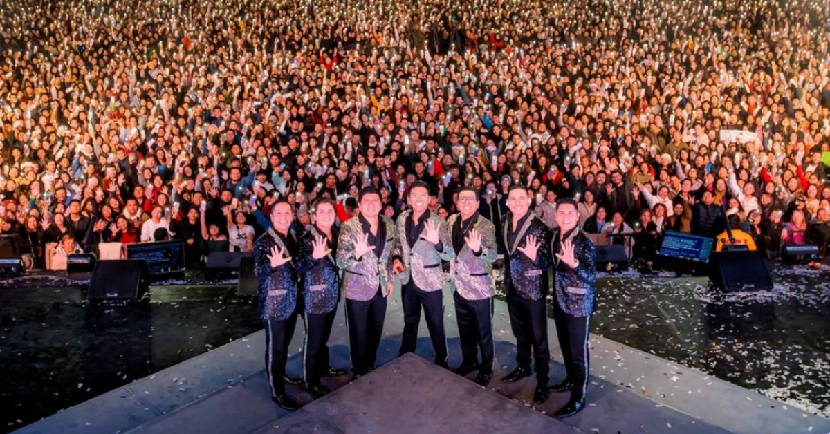 Grupo 5 rompe récord histórico tras gira en Arequipa por su 50
