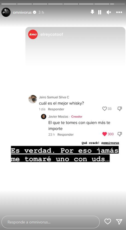 Javier Masas responde.