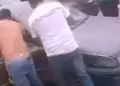 SJM: Policía de civil agrede a joven con bate de béisbol y vandaliza su auto