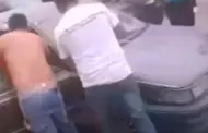 SJM: Policía de civil agrede a joven con bate de béisbol y vandaliza su auto