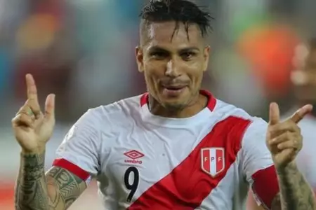 Lista de convocados de Perú con Paolo Guerrero.