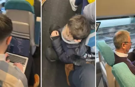 Madre criticó a pasajeros que no ceden el asiento a su hijo.