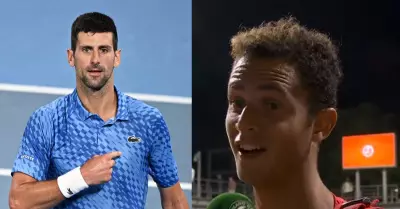 Juan Pablo Varillas jugará contra Novak Djokovic.