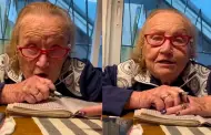 ¡Conmovió a todos! Abuela de 99 años hizo tierno pedido a su nieta que se volvió viral