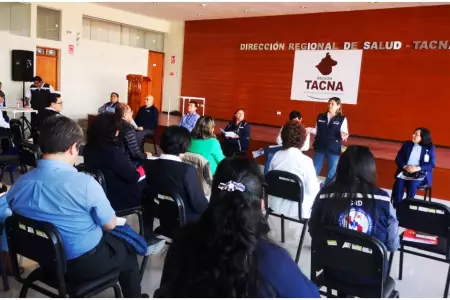 Minsa brindan acompaamiento tcnico a Diresa en Tacna
