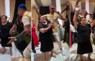 Esa es la actitud, la vida es una sola! Mujer sorprende con sus peculiares pasos de salsa