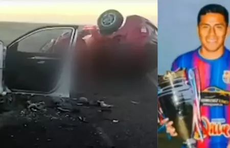 Futbolista de Copa Per fallece en accidente en Arequipa.
