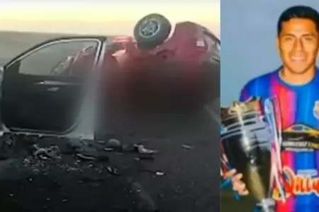 Futbolista de Copa Perú fallece en accidente en Arequipa.