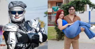 Robotín lanza advertencia a Miguelito Perú, nueva pareja de la Robotika.