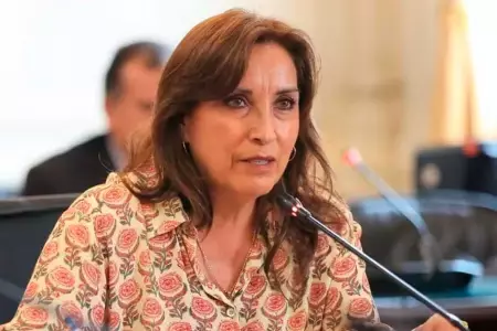 La presidenta Dina Boluarte respondi a la Fiscala.