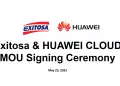Exitosa y Huawei establecen una relación de cooperación estratégica para impulsar la transformación digital