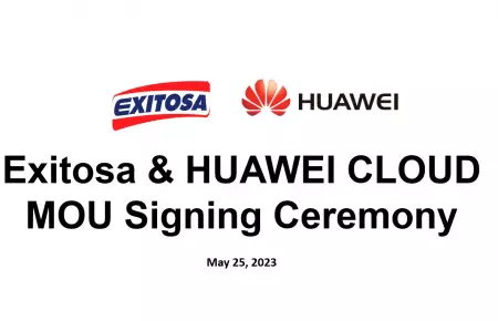 Exitosa y Huawei una relacin de cooperacin estratgica