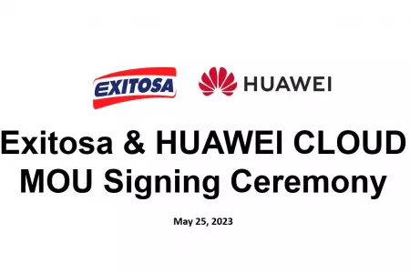 Exitosa y Huawei una relación de cooperación estratégica