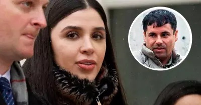 Esposa de 'Chapo' Guzmán sale de prisión.