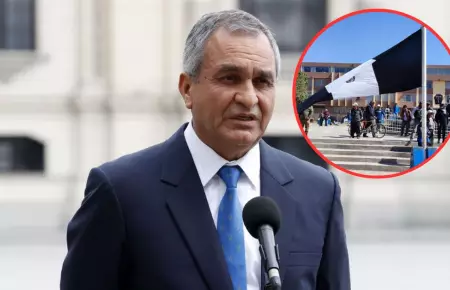 Ministro del Interior calificó como "trapos negros" a banderas blanquinegras