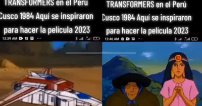 Transformers 1984 hizo referencia al Perú.