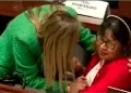 Congreso: María del Carmen Alva jaloneó a Francis Paredes durante votación para retorno a la bicameralidad
