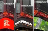 Machu Picchu ilumina el Times Square tras estreno de "Transformers: el despertar de las bestias"