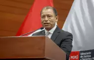 Caso Víctor Polay: ministro de Justicia asegura que no está en agenda del Gobierno el retiro de Perú del Pacto de San José